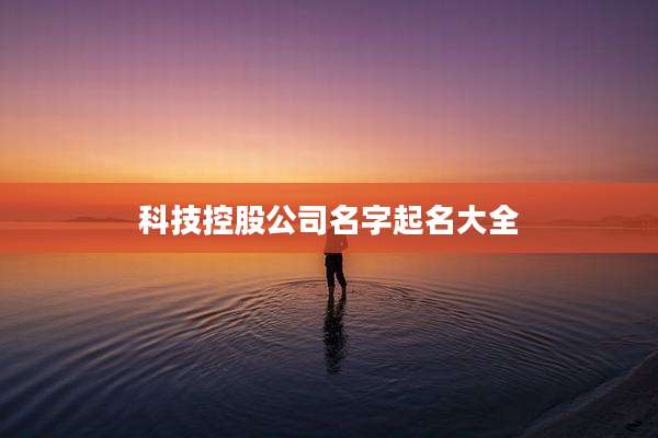 科技控股公司名字起名大全