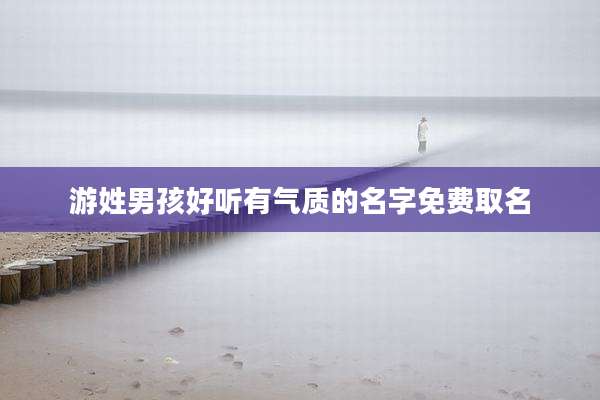 游姓男孩好听有气质的名字免费取名