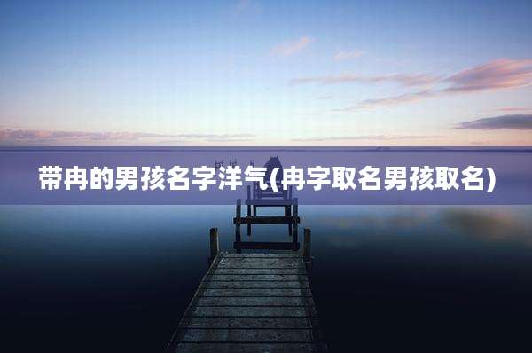 带冉的男孩名字洋气(冉字取名男孩取名)