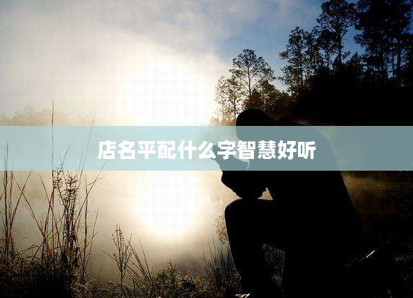 店名平配什么字智慧好听