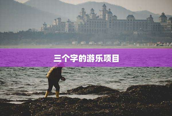三个字的游乐项目