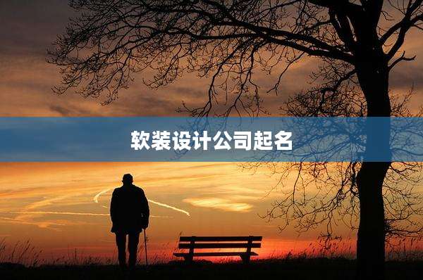 软装设计公司起名