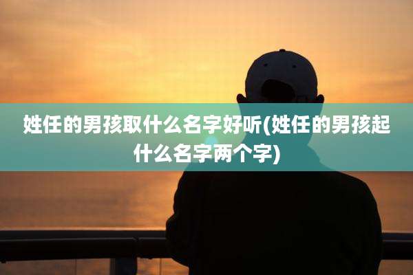 姓任的男孩取什么名字好听(姓任的男孩起什么名字两个字)