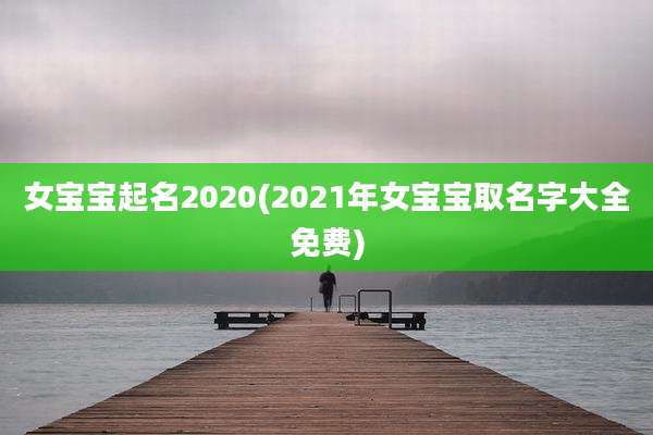 女宝宝起名2020(2021年女宝宝取名字大全免费)