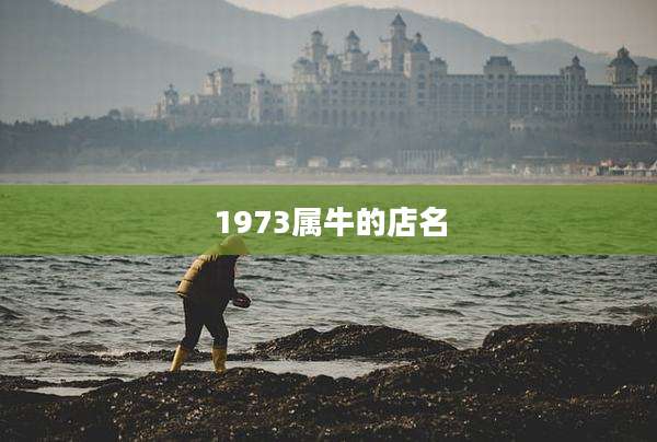 1973属牛的店名