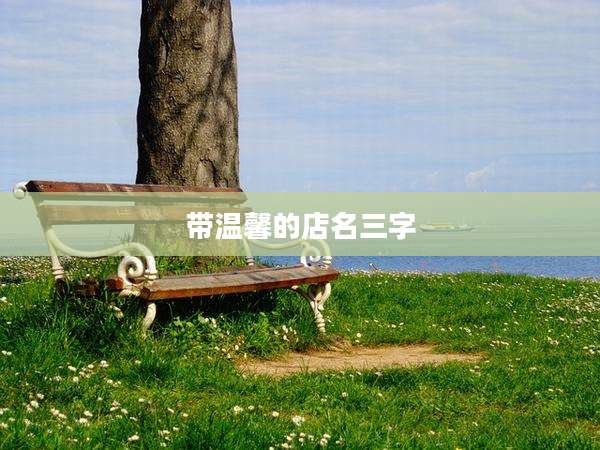 带温馨的店名三字