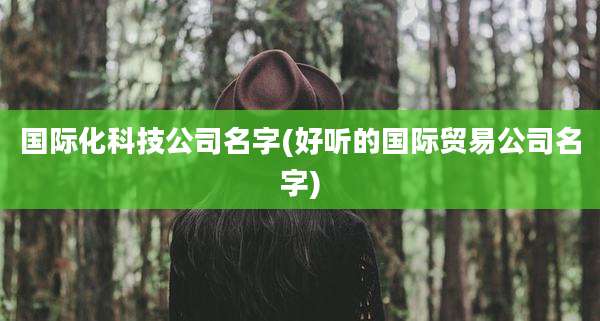 国际化科技公司名字(好听的国际贸易公司名字)