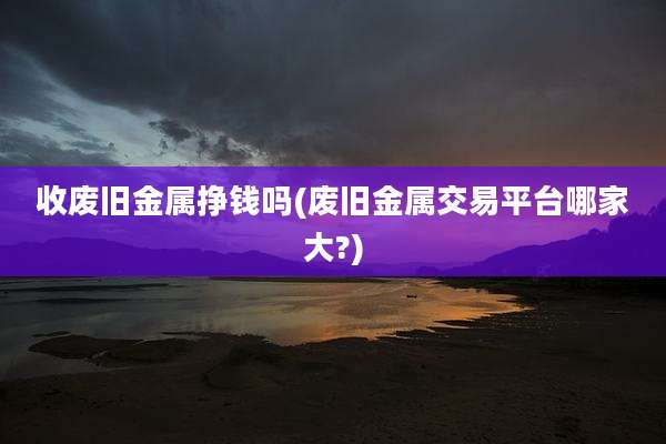 收废旧金属挣钱吗(废旧金属交易平台哪家大?)