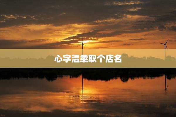 心字温柔取个店名