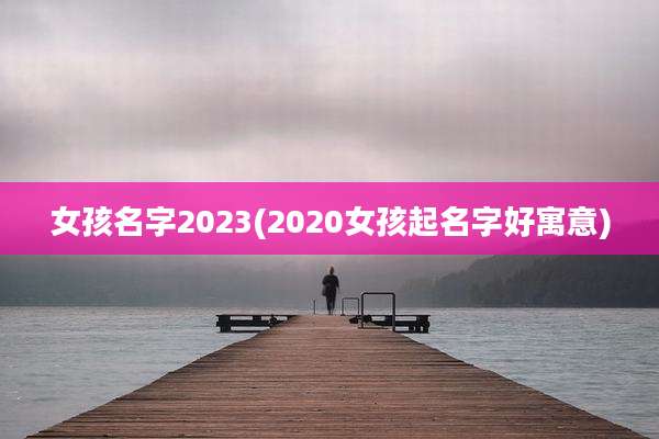 女孩名字2023(2020女孩起名字好寓意)