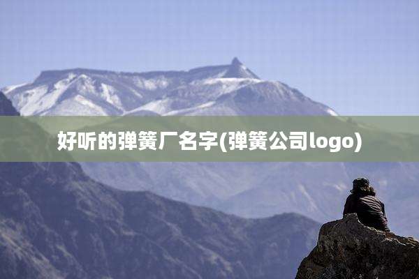 好听的弹簧厂名字(弹簧公司logo)