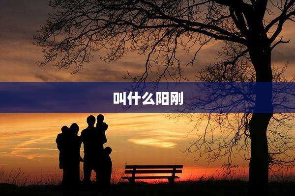 叫什么阳刚