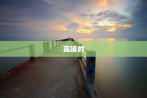 高端的