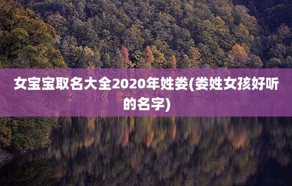 女宝宝取名大全2020年姓娄(娄姓女孩好听的名字)