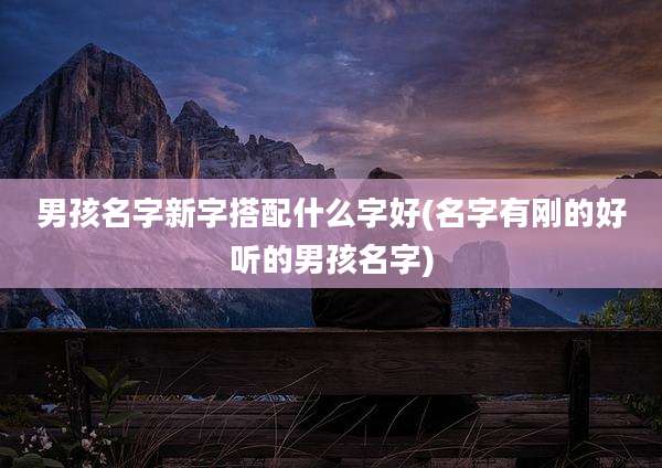 男孩名字新字搭配什么字好(名字有刚的好听的男孩名字)