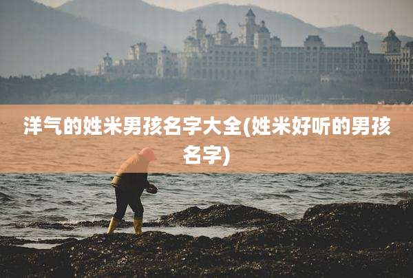 洋气的姓米男孩名字大全(姓米好听的男孩名字)