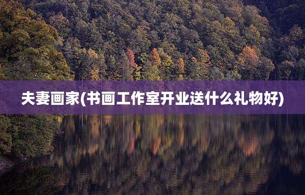 夫妻画家(书画工作室开业送什么礼物好)