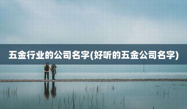 五金行业的公司名字(好听的五金公司名字)