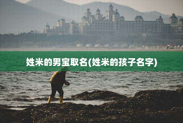 姓米的男宝取名(姓米的孩子名字)