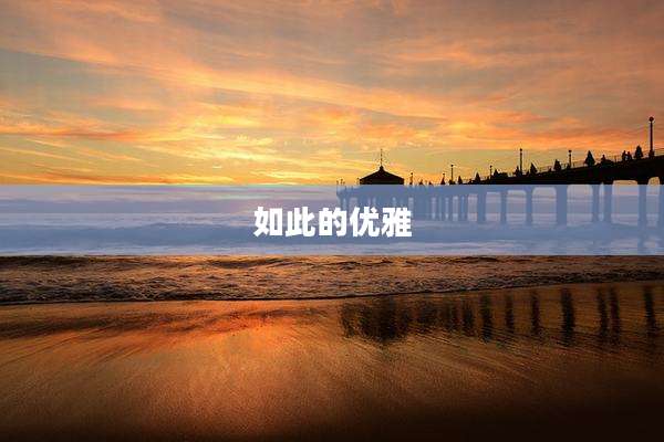 如此的优雅