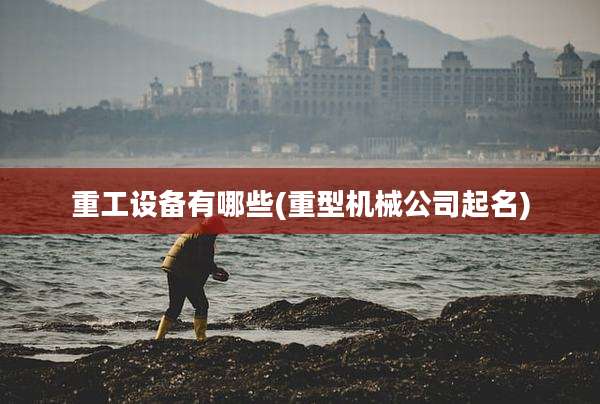 重工设备有哪些(重型机械公司起名)