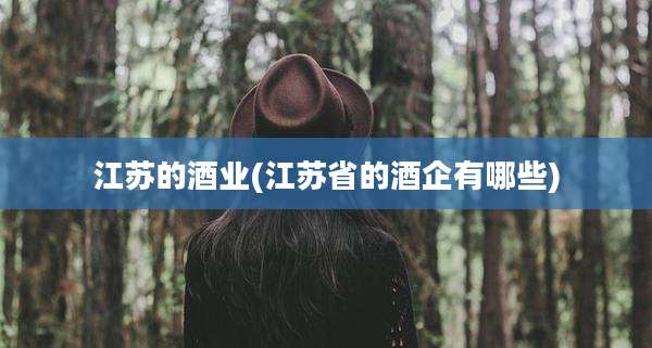 江苏的酒业(江苏省的酒企有哪些)