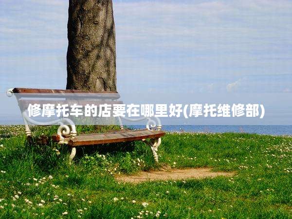 修摩托车的店要在哪里好(摩托维修部)