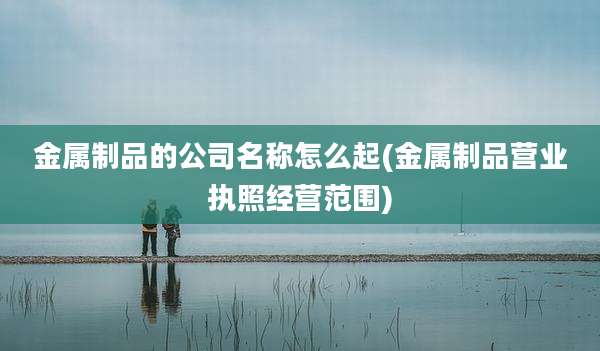 金属制品的公司名称怎么起(金属制品营业执照经营范围)