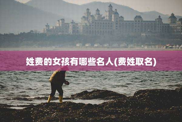 姓费的女孩有哪些名人(费姓取名)