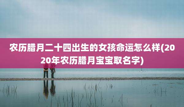 农历腊月二十四出生的女孩命运怎么样(2020年农历腊月宝宝取名字)