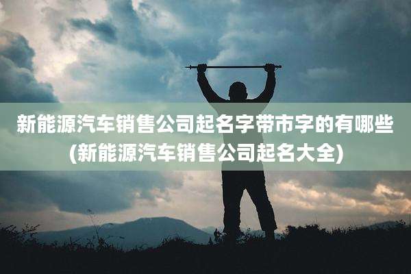 新能源汽车销售公司起名字带市字的有哪些(新能源汽车销售公司起名大全)