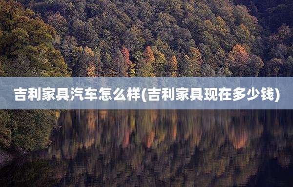 吉利家具汽车怎么样(吉利家具现在多少钱)