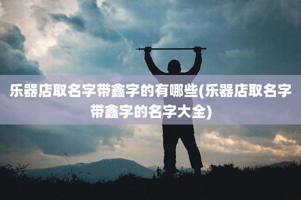 乐器店取名字带鑫字的有哪些(乐器店取名字带鑫字的名字大全)