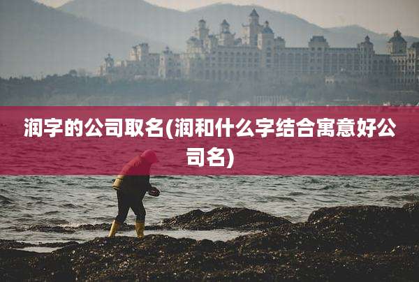 润字的公司取名(润和什么字结合寓意好公司名)