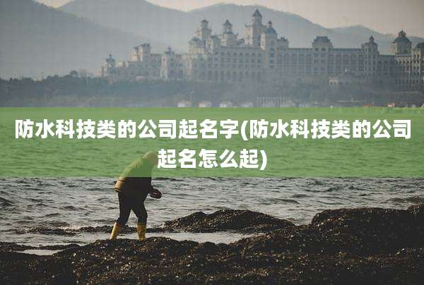 防水科技类的公司起名字(防水科技类的公司起名怎么起)