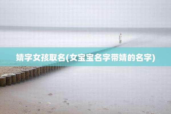 婧字女孩取名(女宝宝名字带婧的名字)