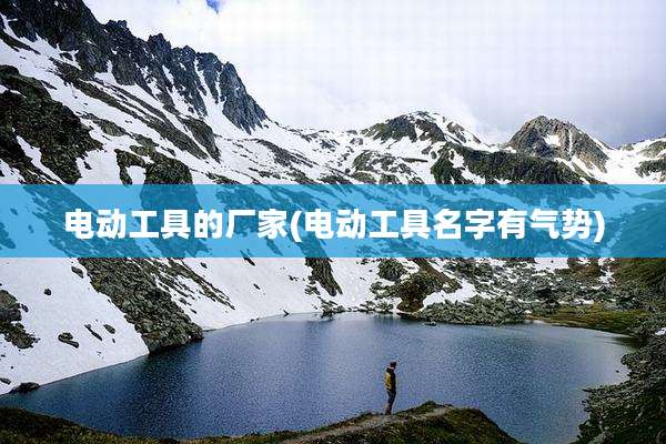 电动工具的厂家(电动工具名字有气势)