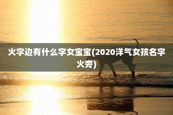 火字边有什么字女宝宝(2020洋气女孩名字火旁)