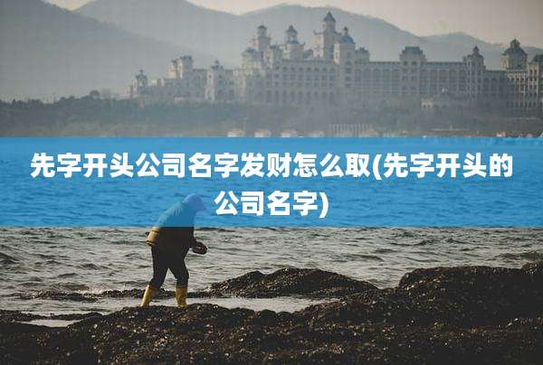 先字开头公司名字发财怎么取(先字开头的公司名字)