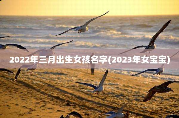 2022年三月出生女孩名字(2023年女宝宝)