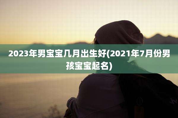 2023年男宝宝几月出生好(2021年7月份男孩宝宝起名)