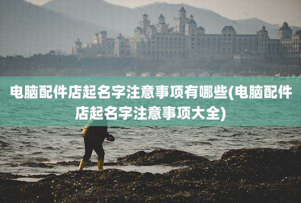 电脑配件店起名字注意事项有哪些(电脑配件店起名字注意事项大全)