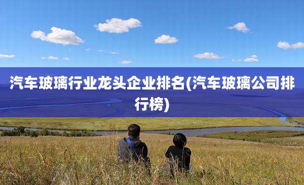 汽车玻璃行业龙头企业排名(汽车玻璃公司排行榜)