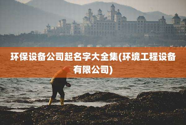 环保设备公司起名字大全集(环境工程设备有限公司)