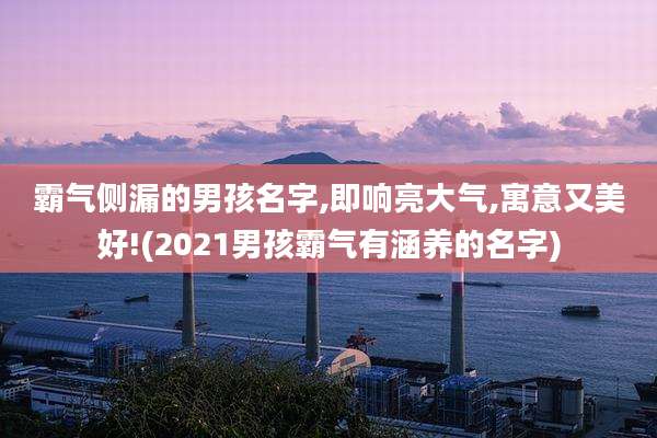 霸气侧漏的男孩名字,即响亮大气,寓意又美好!(2021男孩霸气有涵养的名字)