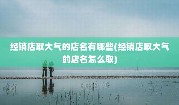经销店取大气的店名有哪些(经销店取大气的店名怎么取)