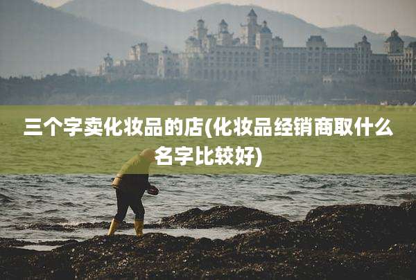 三个字卖化妆品的店(化妆品经销商取什么名字比较好)