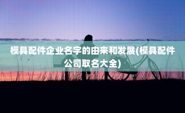 模具配件企业名字的由来和发展(模具配件公司取名大全)