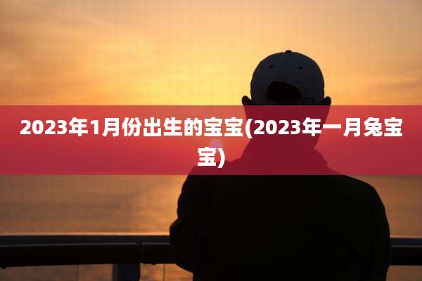 2023年1月份出生的宝宝(2023年一月兔宝宝)