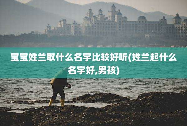 宝宝姓兰取什么名字比较好听(姓兰起什么名字好,男孩)